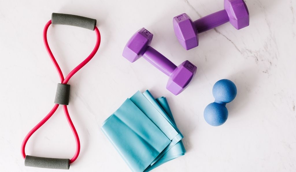 acessórios fitness para treino em casa