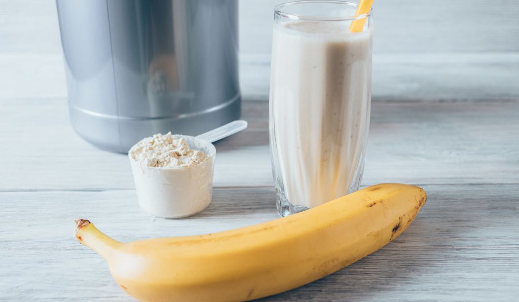 Banana com Whey